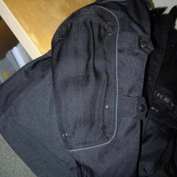 Joe Rocket Ballistic Series Black Motorcycle Riding Jacket Women's Size XL EUC - Picture 11 of 13